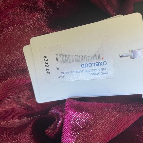 NEW Ted Baker Abinaa one shoulder midi dress XXL - Picture 14 of 16